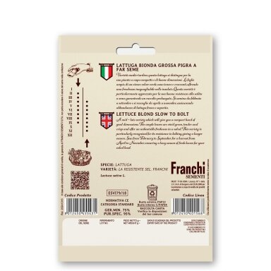 Salotos sėjamosios LA RESISTENTE SEL. FRANCHI